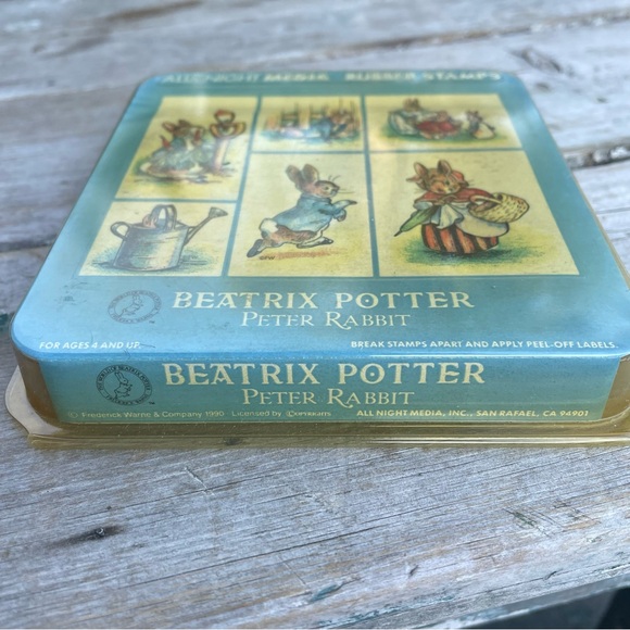 Beatrix Potter Peter Rabbit vintage rubber stamps